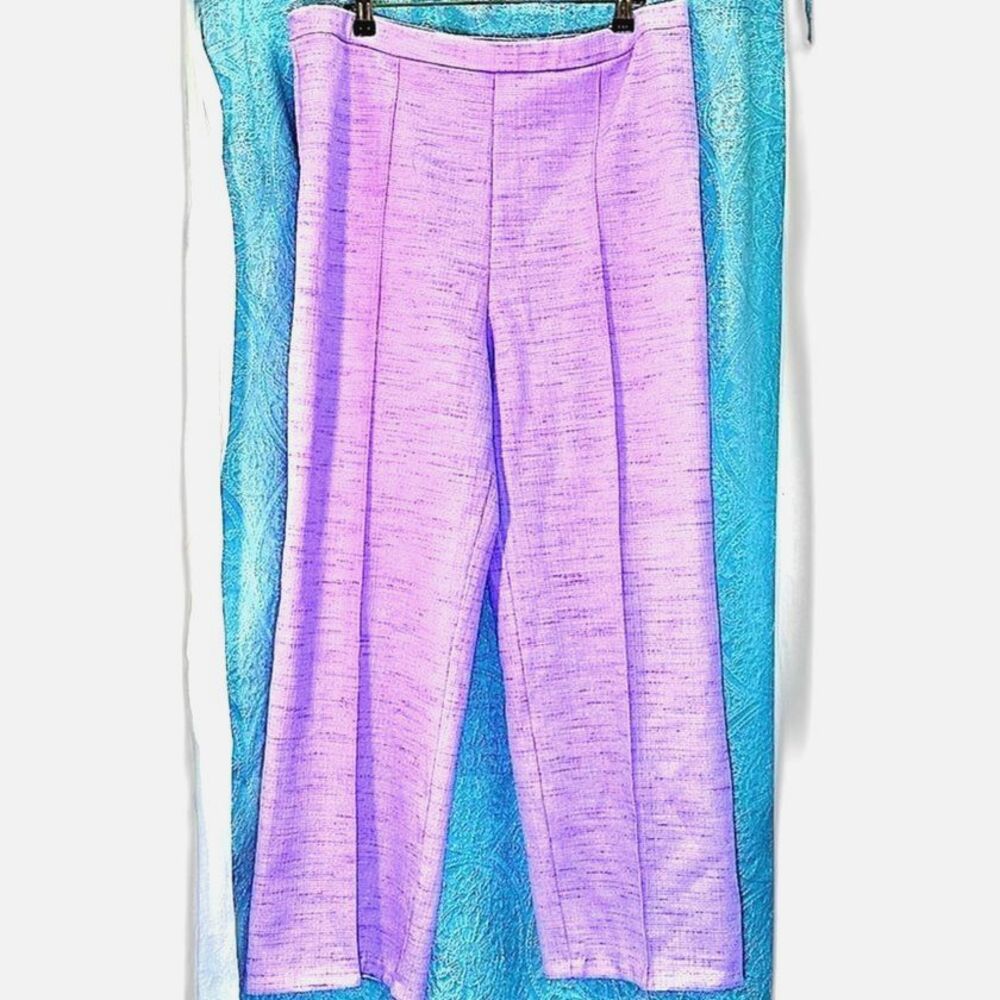 Vintage 70s Christenfeld of Cali High Rise Tweed Textured Pants Slacks L/XL